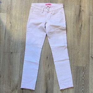 Lilly Pulitzer Lilac South Ocean Skinny Crop Jeans 0